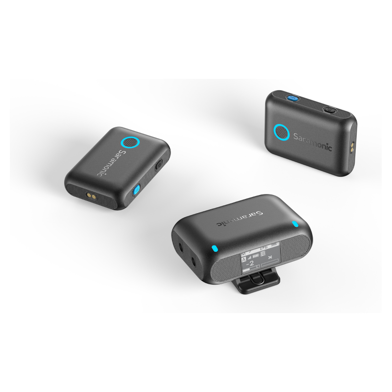 Saramonic Blink 500 B2+ 2-Person Wireless Clip-On Microphone System for Cameras and Mobile Devices (2.4 GHz) | 2 Years Warranty