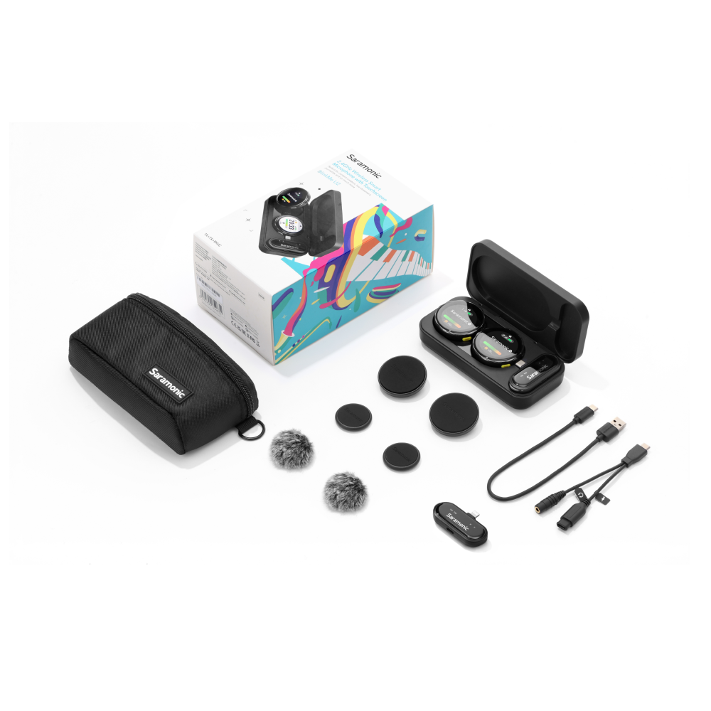 Saramonic BlinkMe U2 2.4GHz Wireless Smart Microphone with Touchscreen