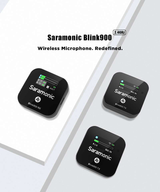 Saramonic Blink900 B2S Dual Channel 2.4Ghz Wireless Microphone System | 2 Years Warranty