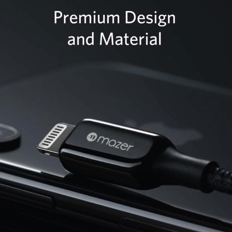 Mazer Infinite.LINK 3 Pro cable MFI Lightning Charging Cable | 2 Years Warranty