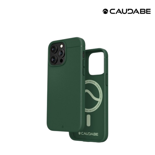 Caudabe Sheath Phone Case for iPhone 14 Pro Max / 14 Pro / 14 Plus / 14 (Mountain Green)