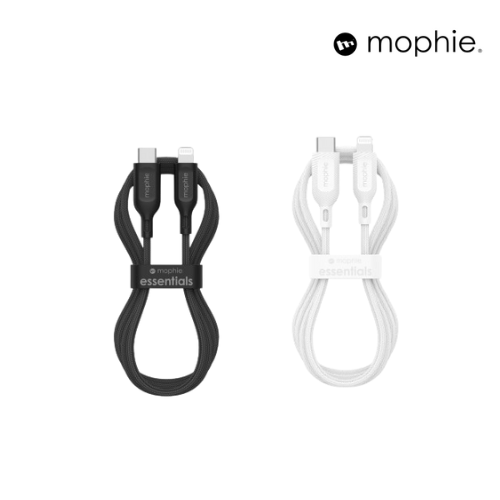 Mophie Essential Charging Cable USB-C to LTG Braided - 1M/2M | 2 Years Warranty