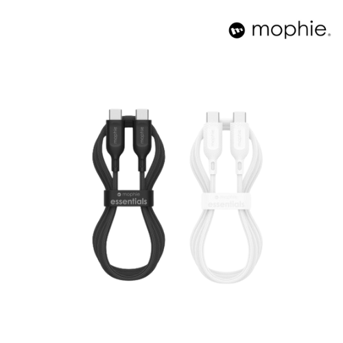 Mophie Essential Charging Cable USB-C to USB-C (60W) Braided - 1M/2M | 2 Years Warranty