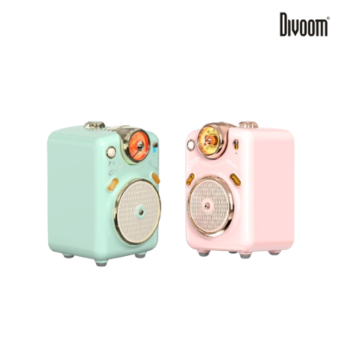 Divoom/D-Fairy-OK-GN/Karaoke Portable Speaker with Wireless MIC/FM/MicroSD/BT
