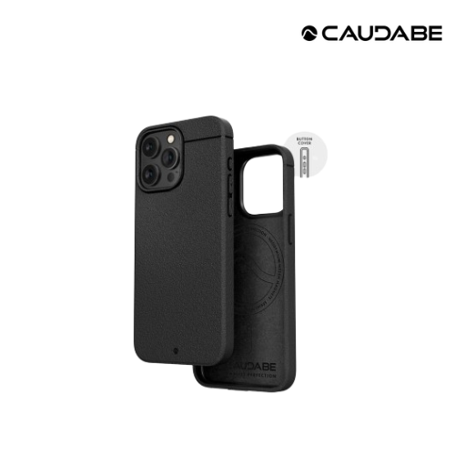 Caudabe Sheath Phone Case with Magsafe for iPhone 15 Pro Max / iPhone 15 Pro - Black