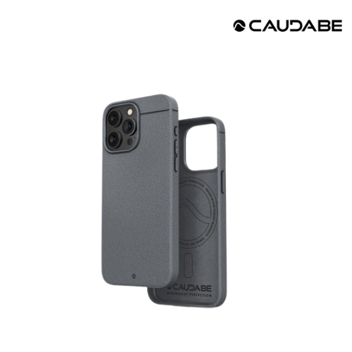 Caudabe Sheath Phone Case with Magsafe for iPhone 15 Pro Max / iPhone 15 Pro - Grey