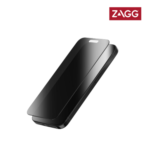 Zagg Glass Elite Edge Privacy Series Screen Protector for iPhone 15 / 15 Plus / 15 Pro / 15 Pro Max