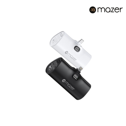 Mazer SuperMINI Pocket 5000mAh PD20W Power Bank for Android and Iphone | 2 years warranty