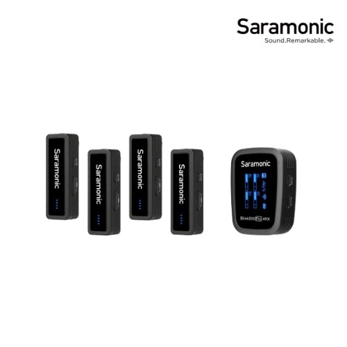 Saramonic Blink500 Pro B8 2.4Ghz Four Channel Wireless Microphone System | 2 Years Warranty