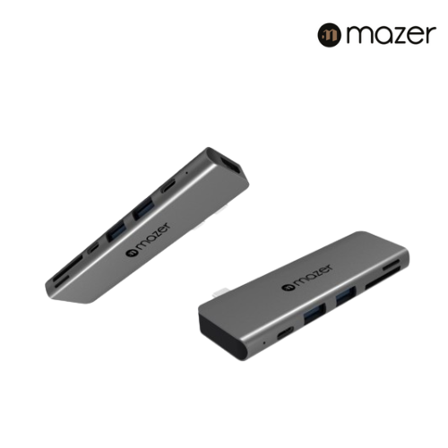Mazer Multiport-C Pro Hub Plus Adapter for Laptop | 5 years warranty