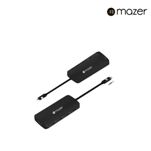 Mazer Multimedia USB-C Hub (8-in-1, 7-in-1, 6-in-1, 5-in-1, 4-in-1) | 2 Years Warranty