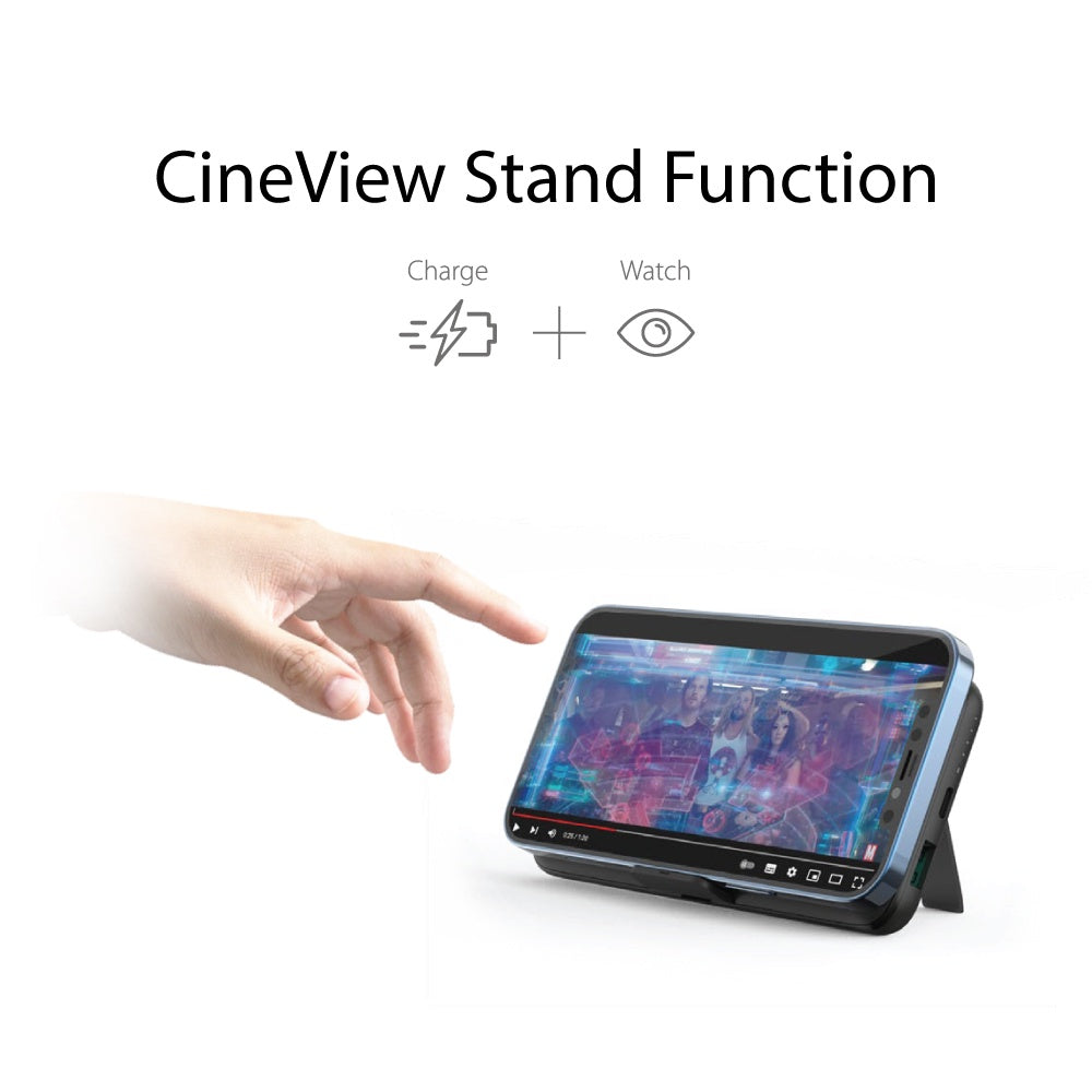 Mazer Qi Wireless 15W & PD20W 10000mAh Power Bank (10K For Wireless Smartphones) | 2 Years Warranty