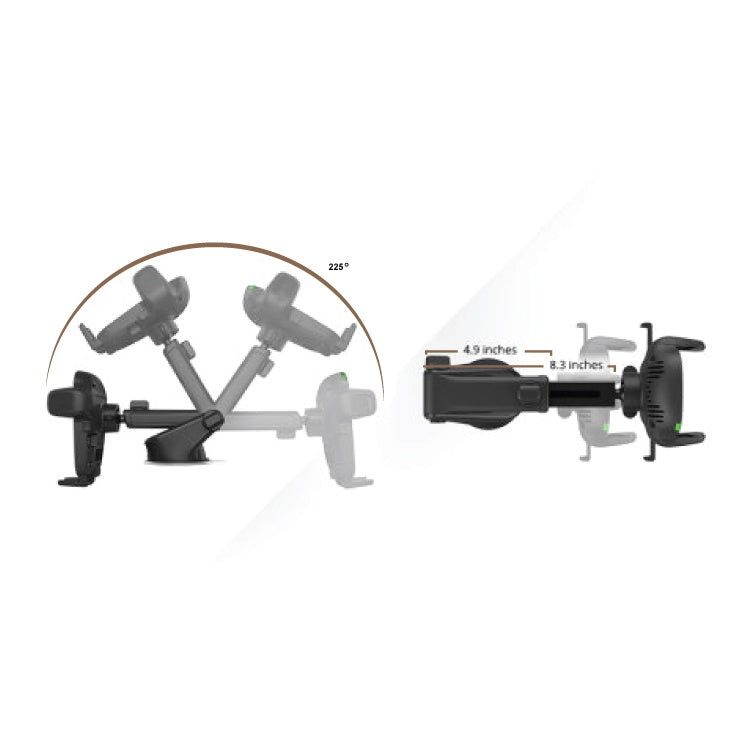 Mazer Infinite.TOUCAN Easy Touch 5 Car Mount - Dash / Windshield Mount | 2 Years Warranty