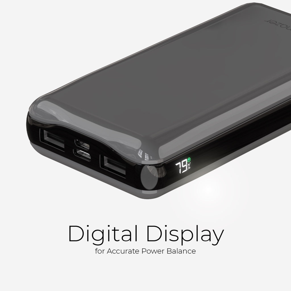 Mazer Infinite.Boost PowerULTRA 20K PD65W Power Bank for Laptop | iPhone |iPad | 2 Years Warranty