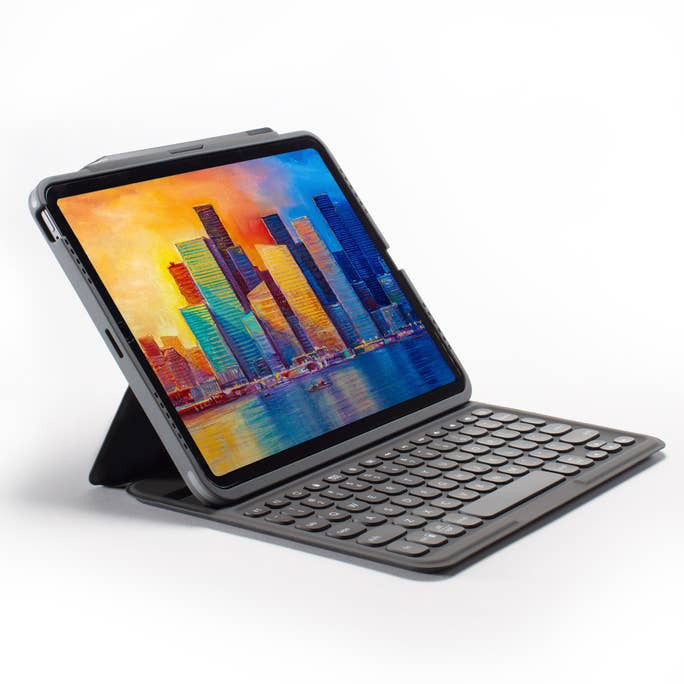 Zagg Pro Keys - Bluetooth Keyboard Case for iPad 11 Pro (4th/3rd/2nd/1st Gen) | 2 Years Warranty