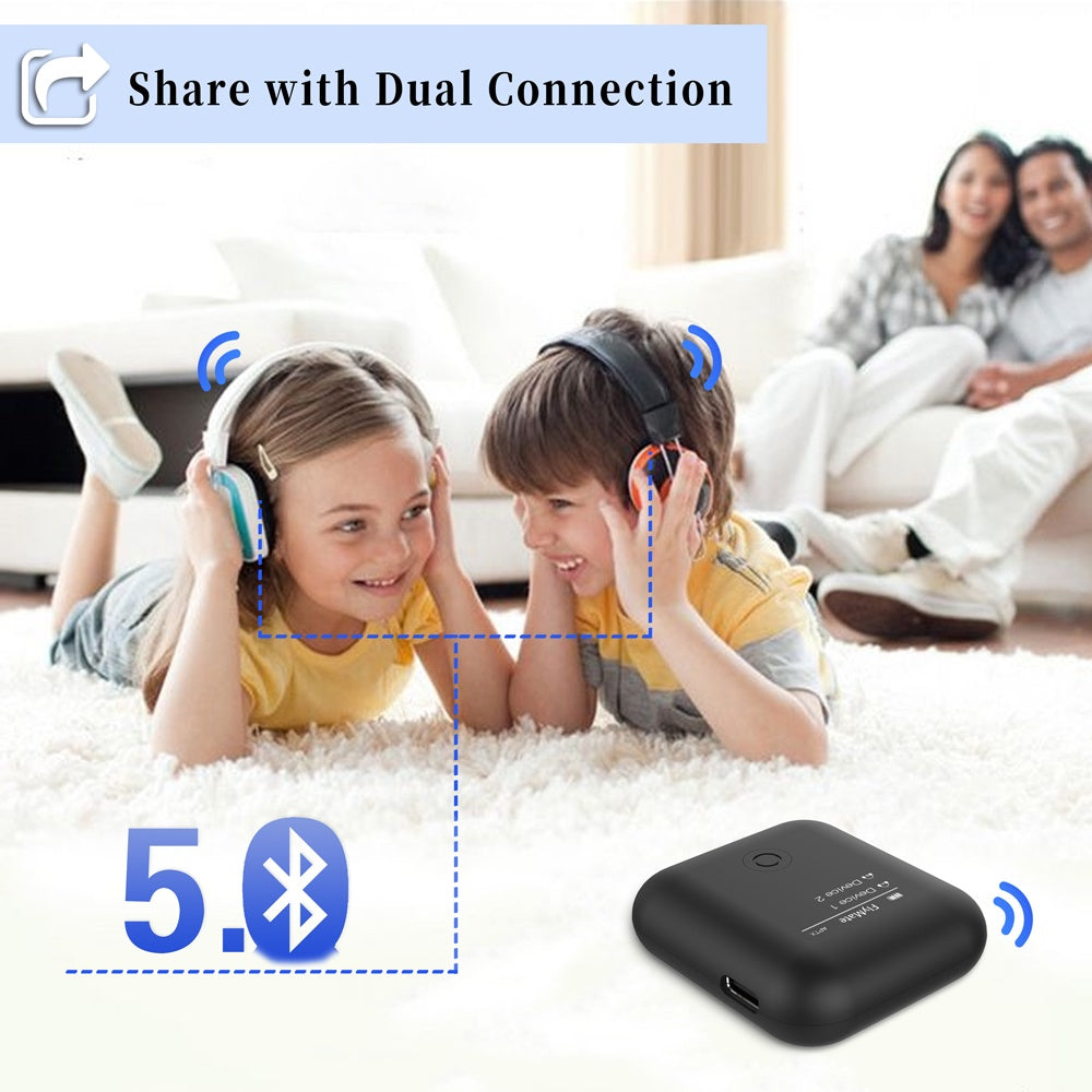 Mazer Fly-Mate Duo in-flight Wireless Dual Audio Adapter | 2 Years Warranty