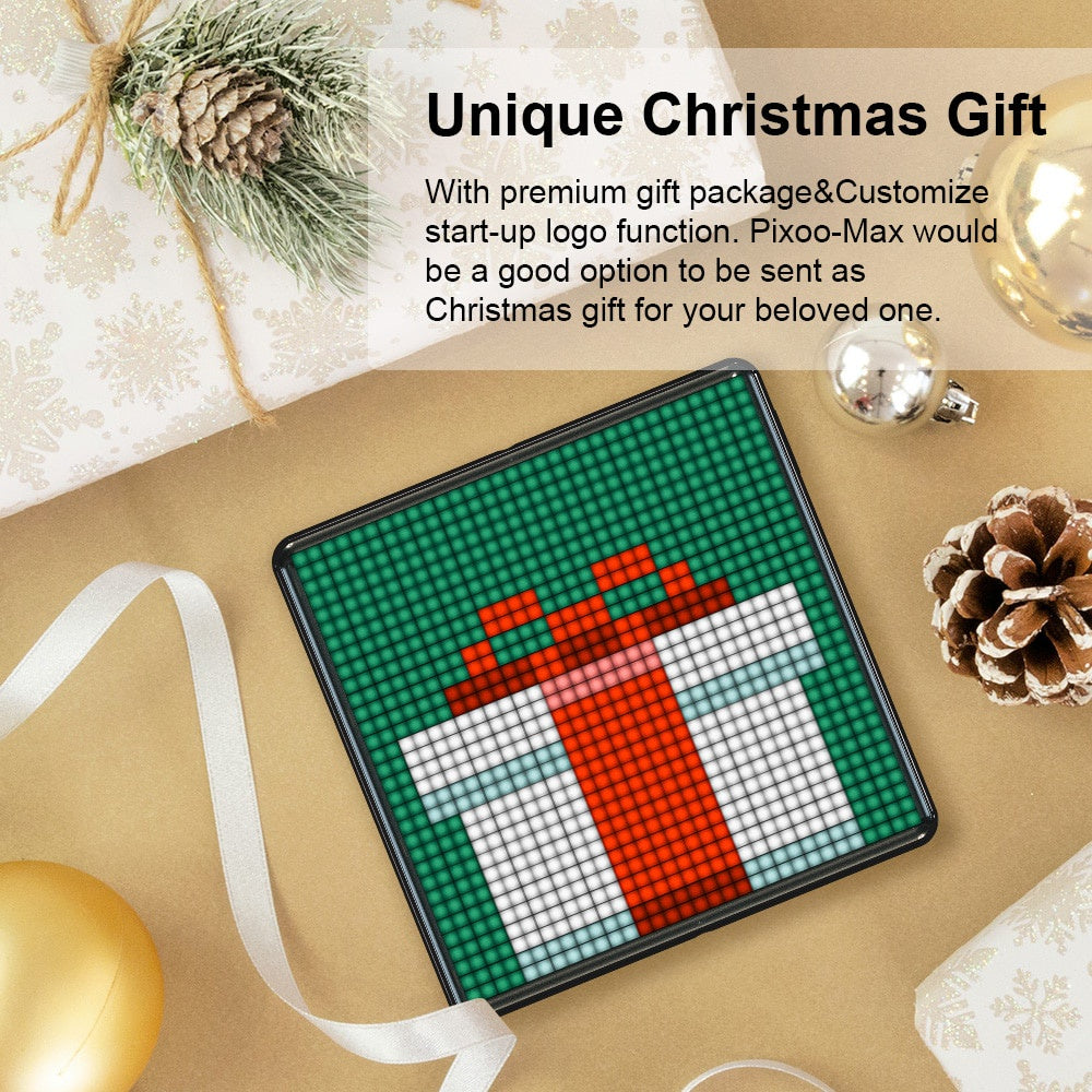 Divoom Pixoo Max with 32 x 32 Pixel Art Programmable LED Display | 1 Year Warranty
