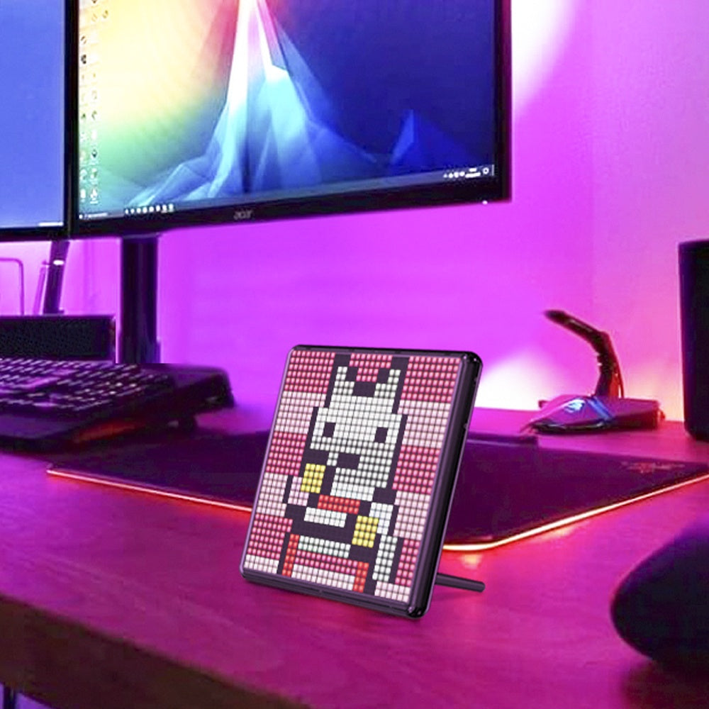 Divoom Pixoo Max with 32 x 32 Pixel Art Programmable LED Display | 1 Year Warranty