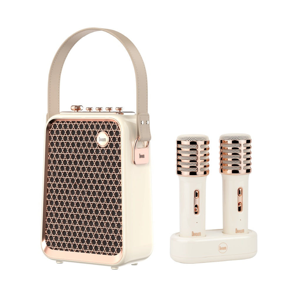 Divoom SongBird-HQ 50W Dual Mic Karaoke & Bluetooth Speaker | 1 Year Warranty