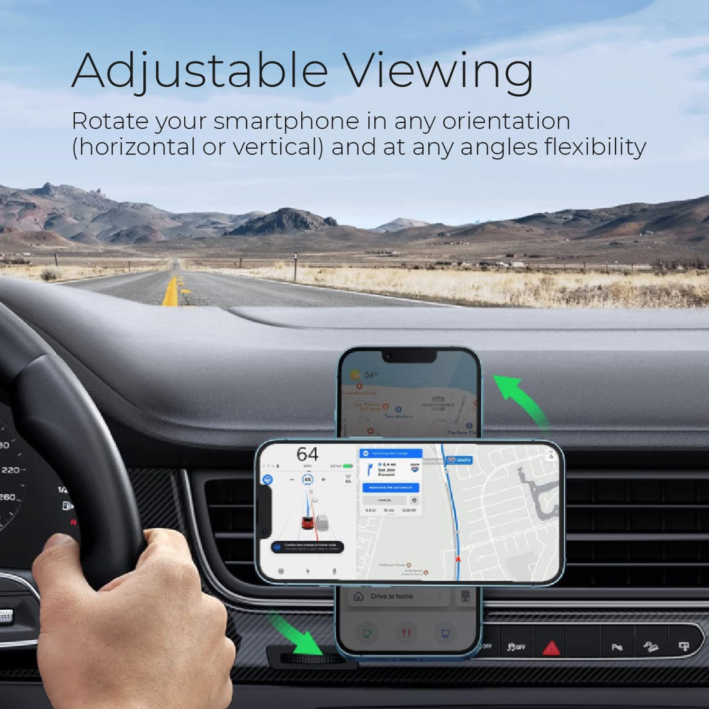Mazer MagTap Magnetic Air-Vent Car Mount | 2 years warranty
