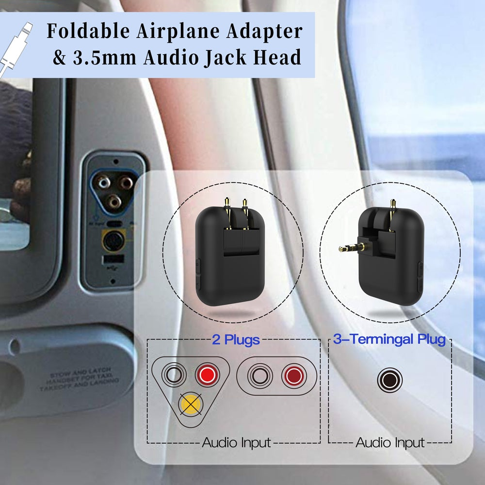 Mazer Fly-Mate Duo in-flight Wireless Dual Audio Adapter | 2 Years Warranty