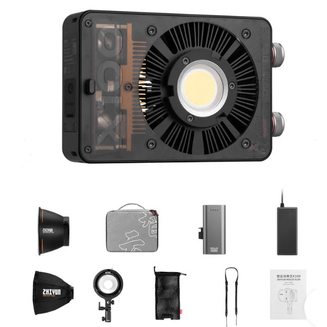 Zhiyun MOLUS X100 -100W Pocket COB Light | 18 Months Warranty