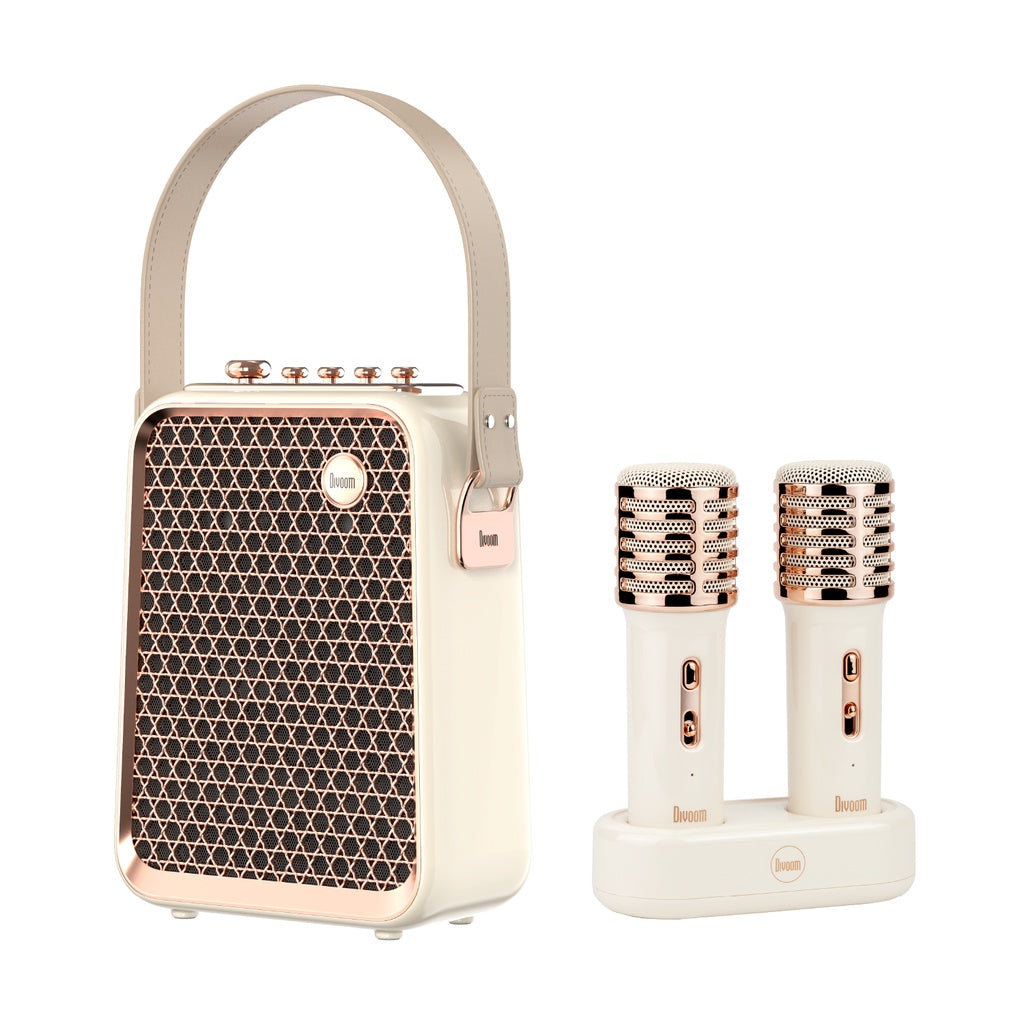 Divoom SongBird-HQ 50W Dual Mic Karaoke & Bluetooth Speaker | 1 Year Warranty