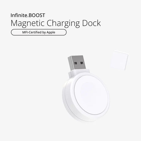 Mazer DOTTY Portable Magnetic Wireless Charger for Apple Watch | 2 Years Warranty