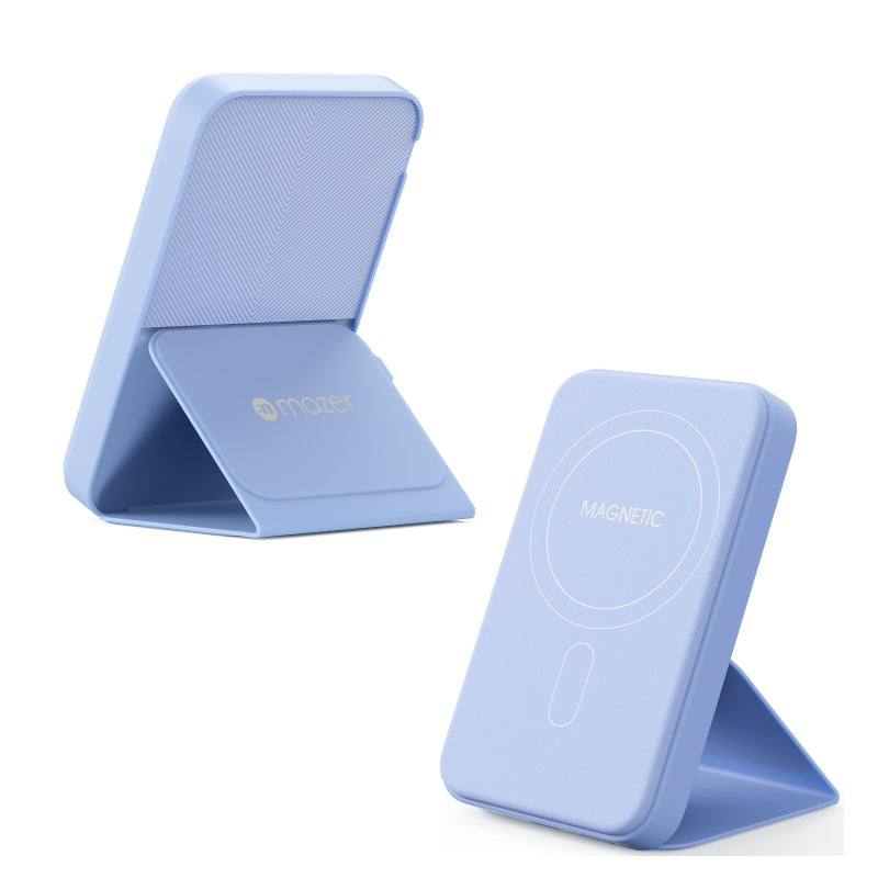 Mazer 5000mAh Magnetic wireless Charging 15W Power Bank With Stand | 2 Years Warranty