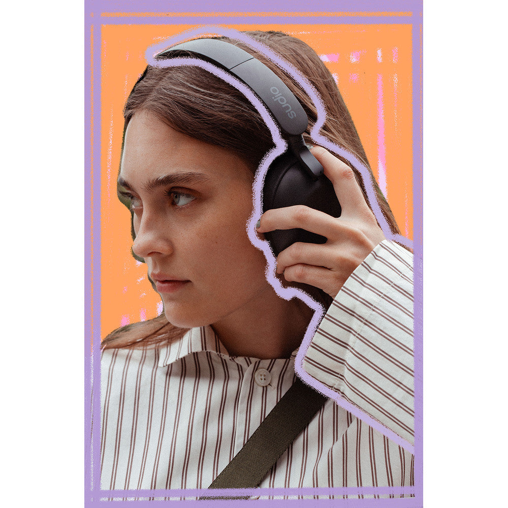 Sudio R4 Wireless Bluetooth Headphone | 40H Playtime | Built-In Mic | Lightweight & Comfortable