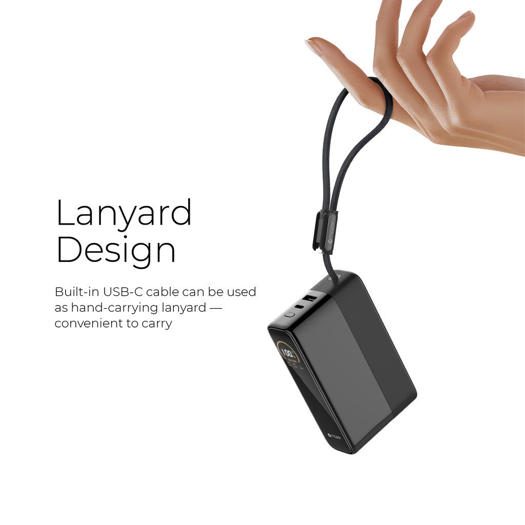 (New CCC Certified) Mazer Power bank PD130W 20000mAh Fast Charging Laptop Powerbank | Ai Display