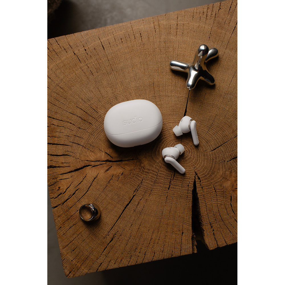 Sudio E4 Pro Wireless Earbuds with Hybrid Active Noise Cancellation