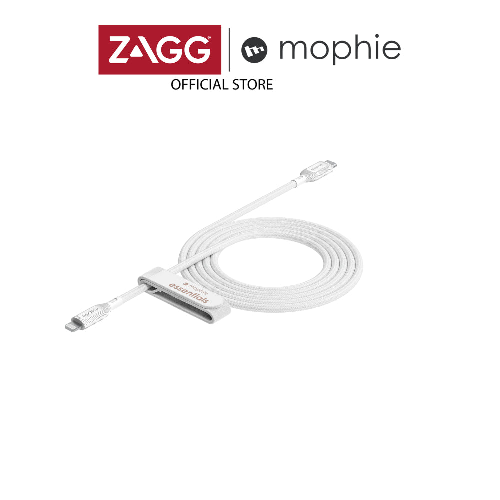Mophie Essential Charging Cable USB-C to LTG Braided - 1M/2M | 2 Years Warranty