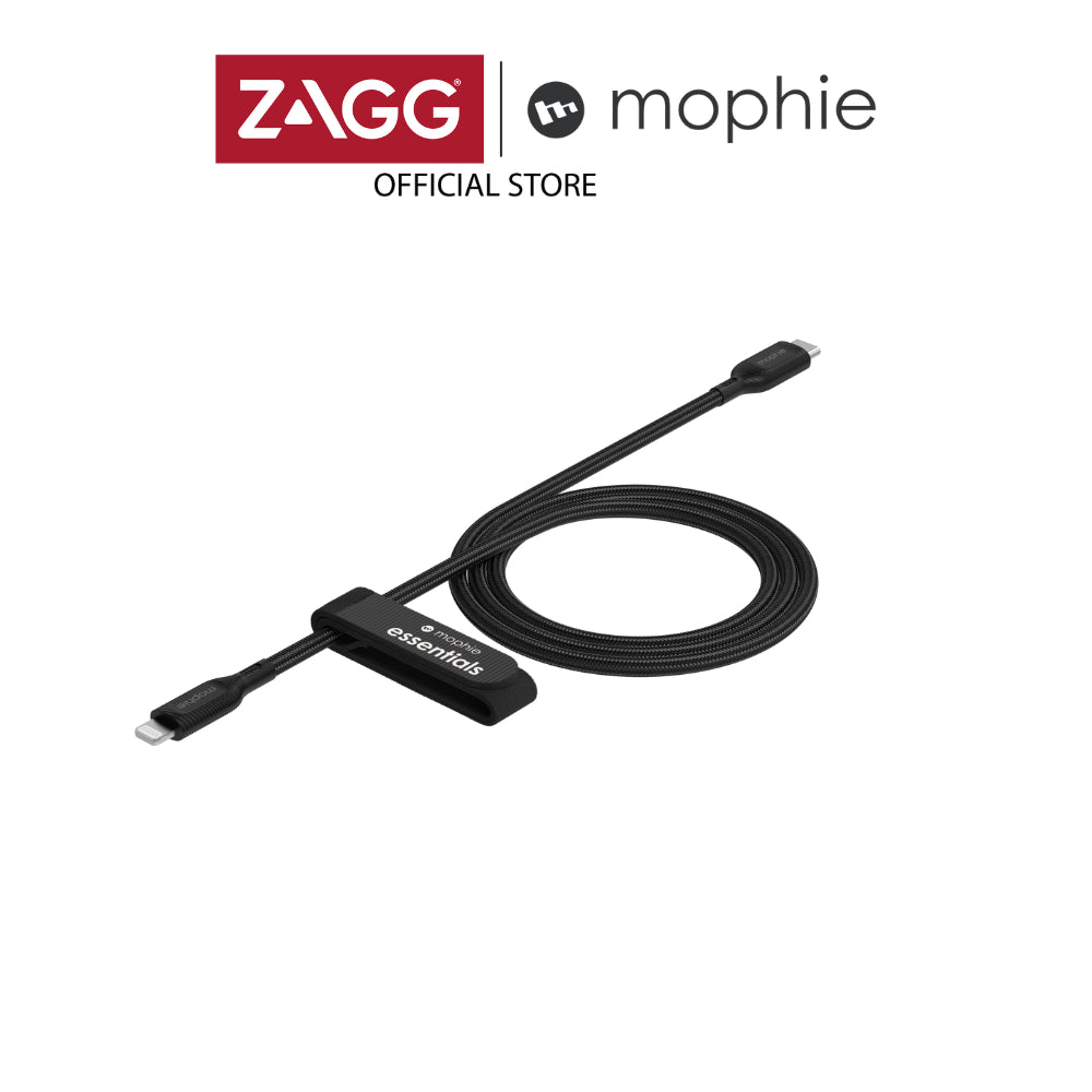 Mophie Essential Charging Cable USB-C to LTG Braided - 1M/2M | 2 Years Warranty