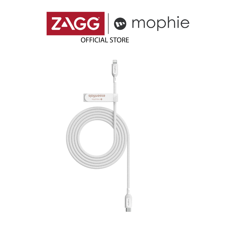 Mophie Essential Charging Cable USB-C to LTG Braided - 1M/2M | 2 Years Warranty