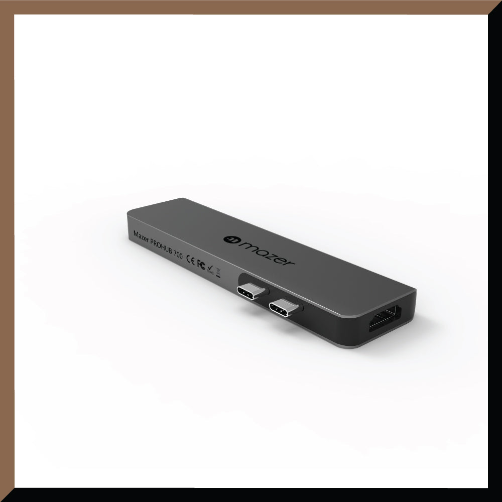 Mazer Multiport-C Pro Hub Plus Adapter for Laptop | 5 years warranty