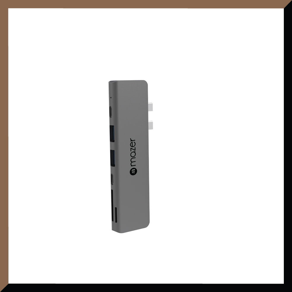 Mazer Multiport-C Pro Hub Plus Adapter for Laptop | 5 years warranty