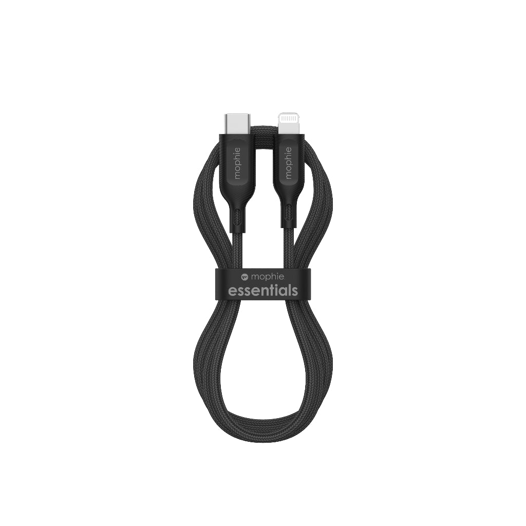 Mophie Essential Charging Cable USB-C to LTG Braided - 1M/2M | 2 Years Warranty