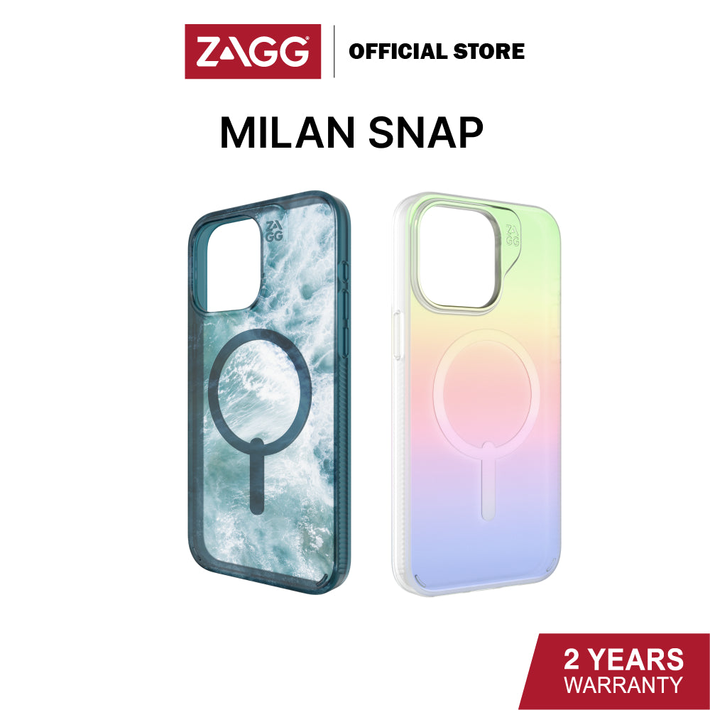 ZAGG Milan Snap Case For iPhone 15 Pro / 15 Pro Max | 2 Years Limited Warranty