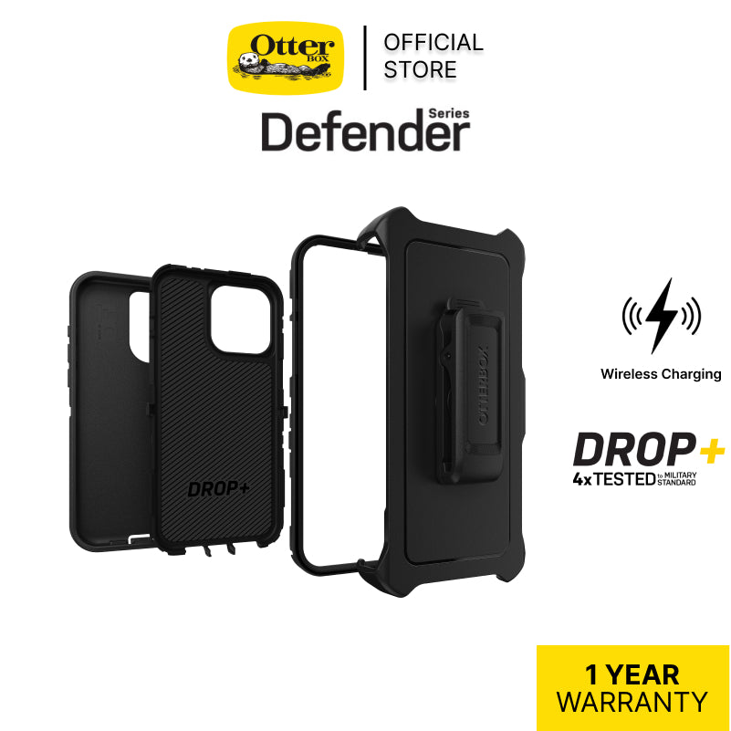 OtterBox Defender Case Series for iPhone 15/15 Plus/15 Pro/15 Pro Max | 1 Year Warranty