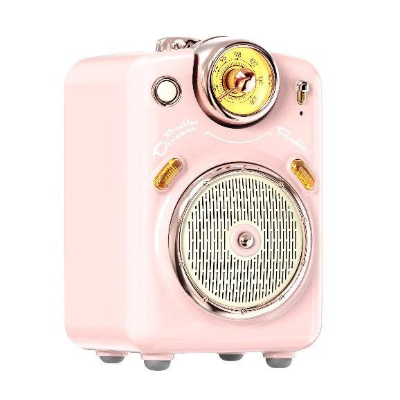 Divoom/D-Fairy-OK-GN/Karaoke Portable Speaker with Wireless MIC/FM/MicroSD/BT