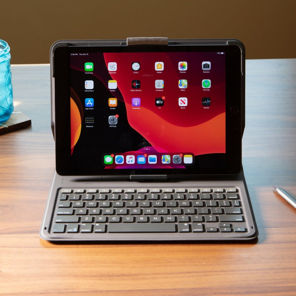 Zagg Messenger Folio 2 Bluetooth Keyboard & Case for iPad 10.2" /10.5" iPad /Air3 | 2 Yrs Warranty