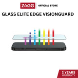 Zagg Glass Elite Edge-RPF30 VisionGuard Series Screen Protector for iPhone 15 / 15 Plus / 15 Pro / 15 Pro Max