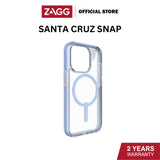 Zagg Santa Cruz Snap Series Case for iPhone 15 Pro / 15 Pro Max | 2 Years Limited Warranty