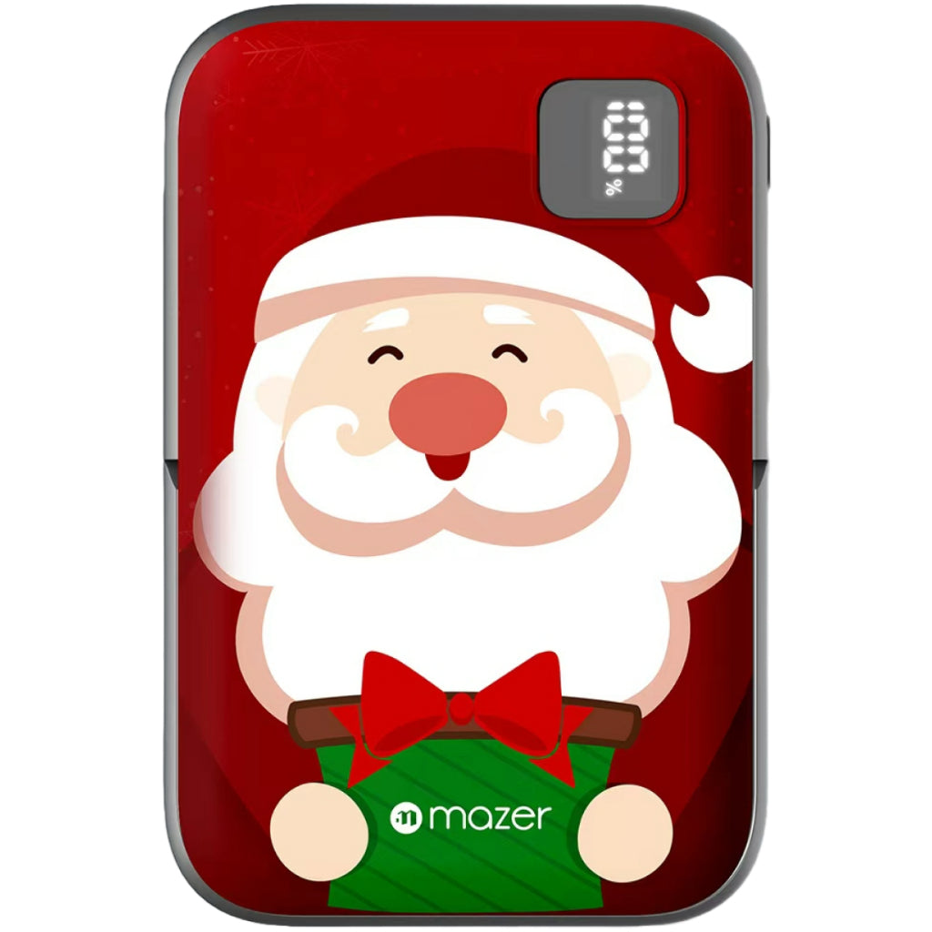 Mazer Magnetic Wireless PowerBank 10000mAh Qi Wireless Charging 15W / USB-C PD Fast Charging 20W | 2 Years Warranty