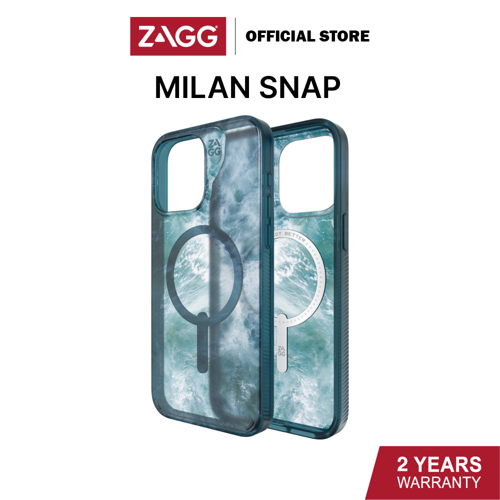 ZAGG Milan Snap Case For iPhone 15 Pro / 15 Pro Max | 2 Years Limited Warranty