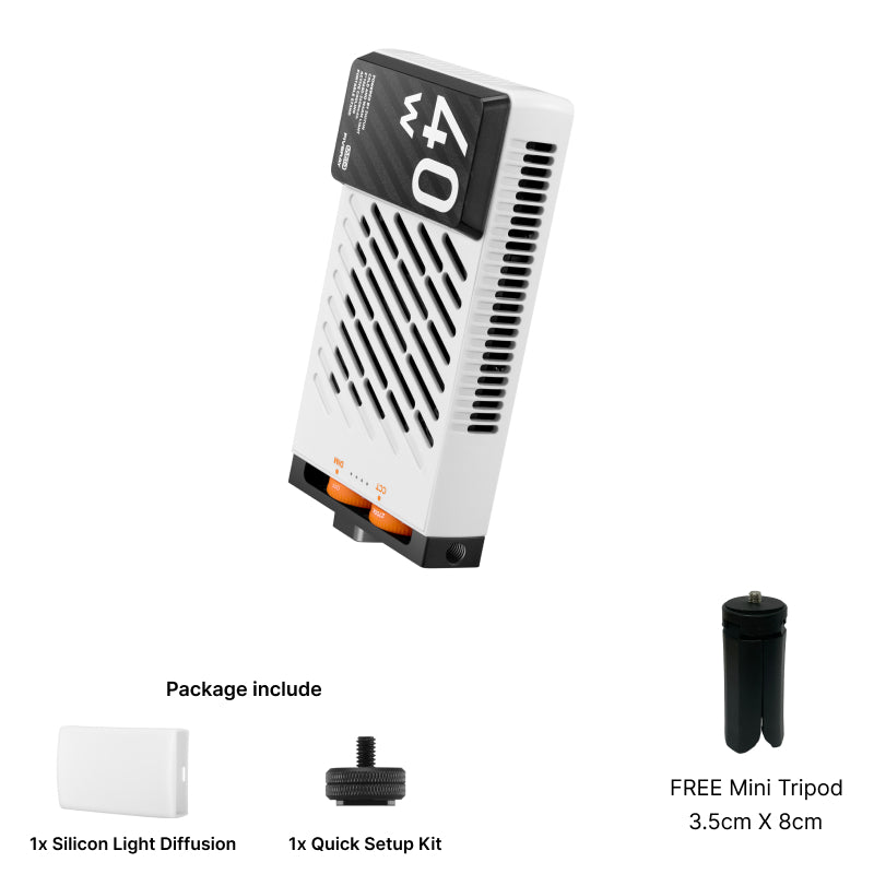 Zhiyun Fiveray M40 Pocket Fill Light | 18 Months Warranty