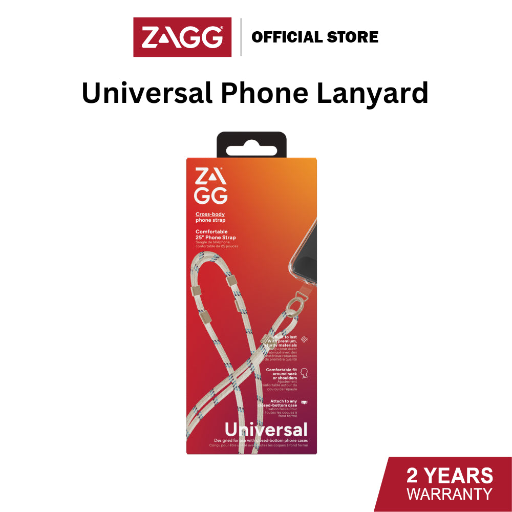 Zagg Universal Phone Lanyard | 2 Years Warranty