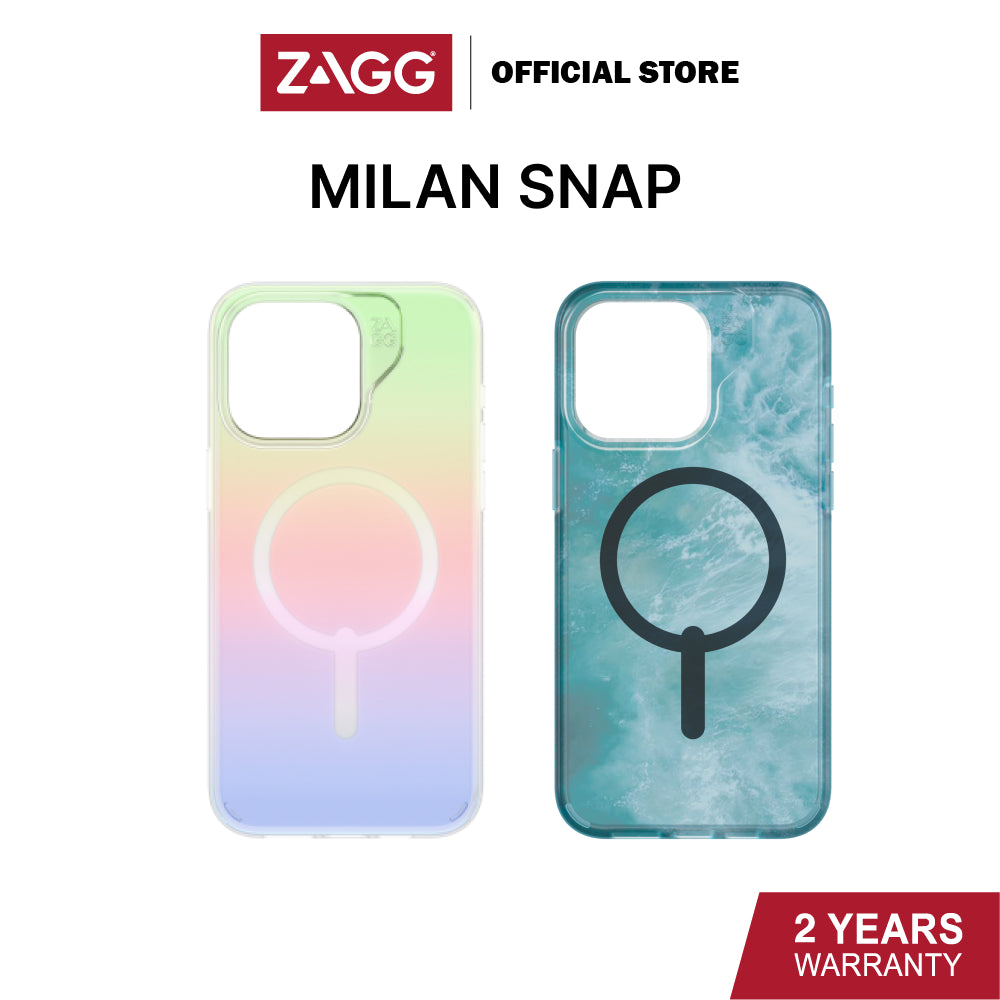 ZAGG Milan Snap Case For iPhone 15 Pro / 15 Pro Max | 2 Years Limited Warranty