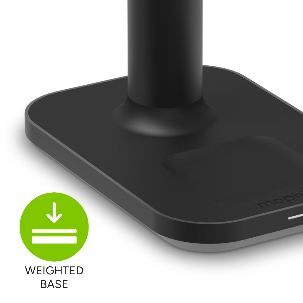 Mophie 3 in 1 Extendable Stand with Magnetic Wireless Charging for Airpods, iPhone and Apple Watch | 2 Years Warranty
